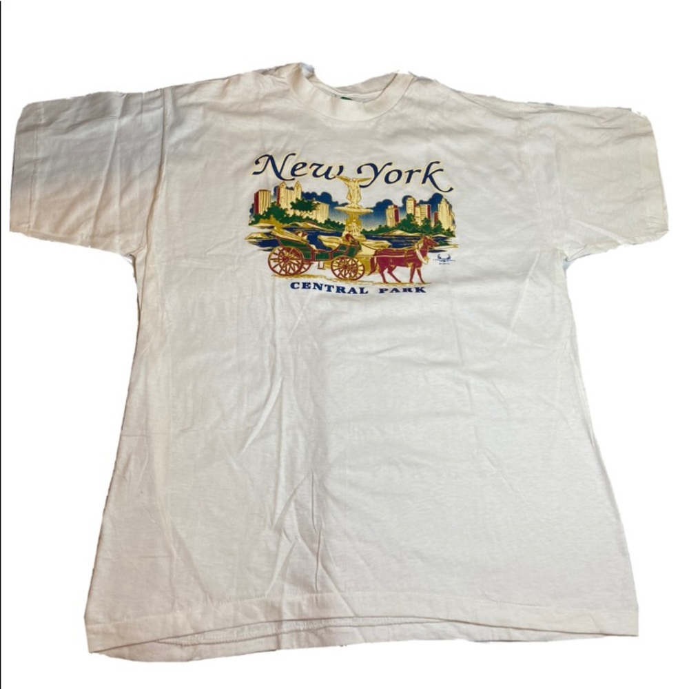 VINTAGE NEW YORK CENTRAL PARK GRAPHIC TEE